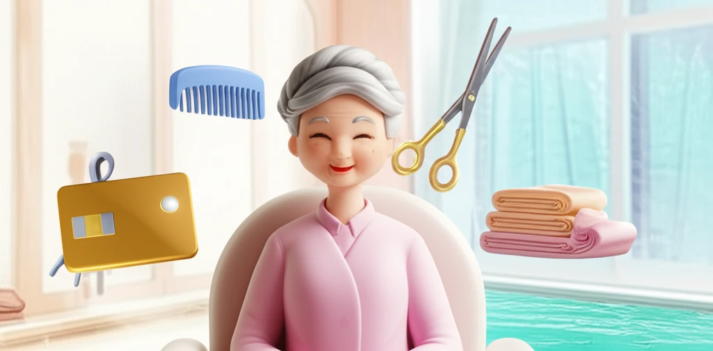 어르신 복지 서비스 이미지