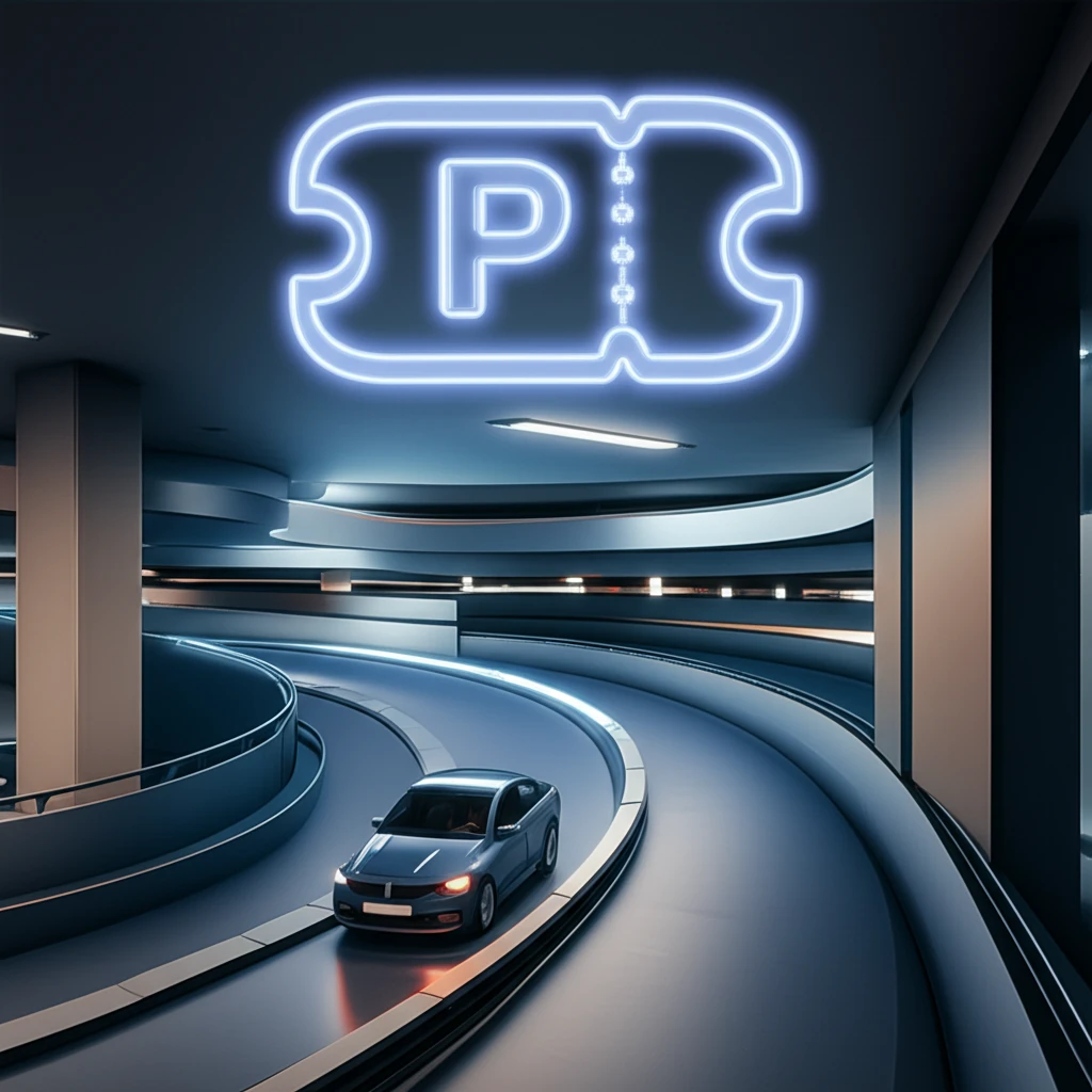 과천역 주변 상가 전경 및 주차 환경