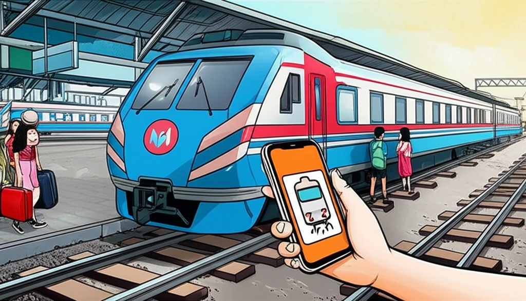 오산역 열차 승강장 모습