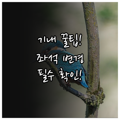 아에로멕시코 장거리 비행 좌석 추천과 변경 팁