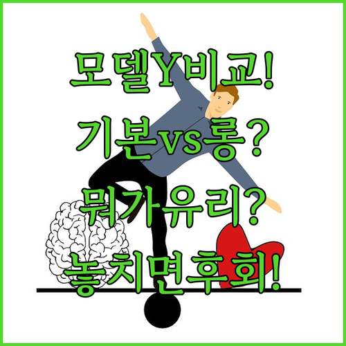 테슬라 모델Y 기본 모델과 롱레인지 중 어떤 차량이 유리할까