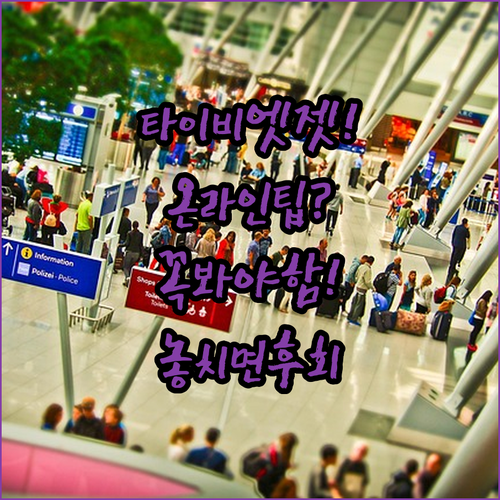 타이비엣젯항공 온라인 체크인 자주 묻는 질문 총정리