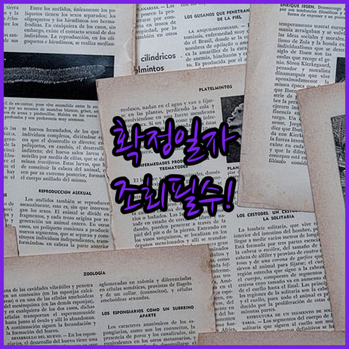 확정일자 신청 후 조회 결과 확인하는 방법